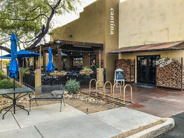 Blue Adobe Sante Fe Grille